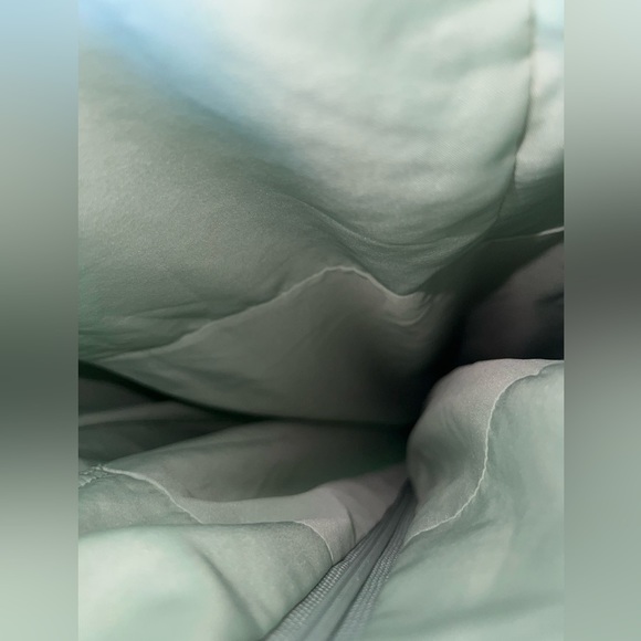 Azazie light green polyester formal long dress size M - Picture 13 of 14